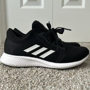 ADIDAS: Black edge lux shoes